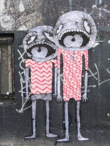 streat paste ups