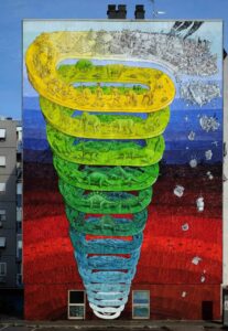 Blu-earth-day-street-art-evolution